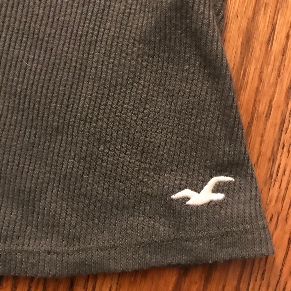 Hollister Army Olive Green Lace Up Tank Must Have - Picture 2 of 5